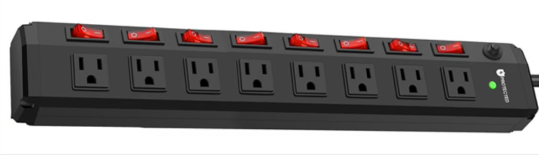 Look-alike power strip exterior